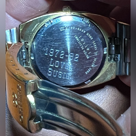 Vintage Gold Seiko Watch 1970s Men’s Clasp Water Resistant - Picture 4 of 5